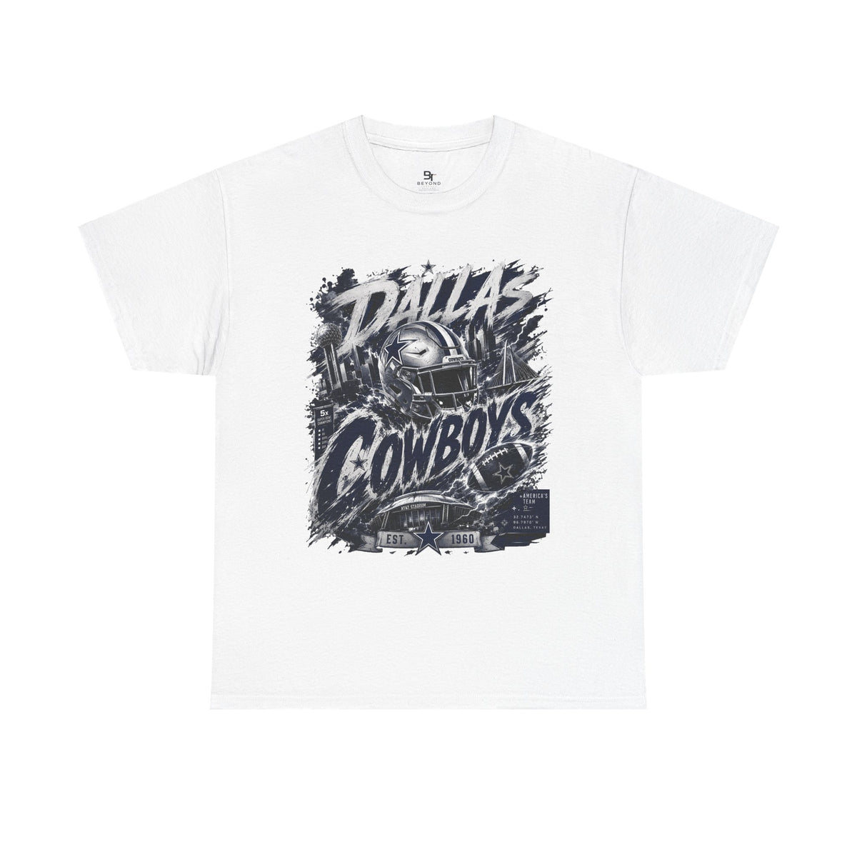 Dallas Cowboys Vintage Football T-Shirt