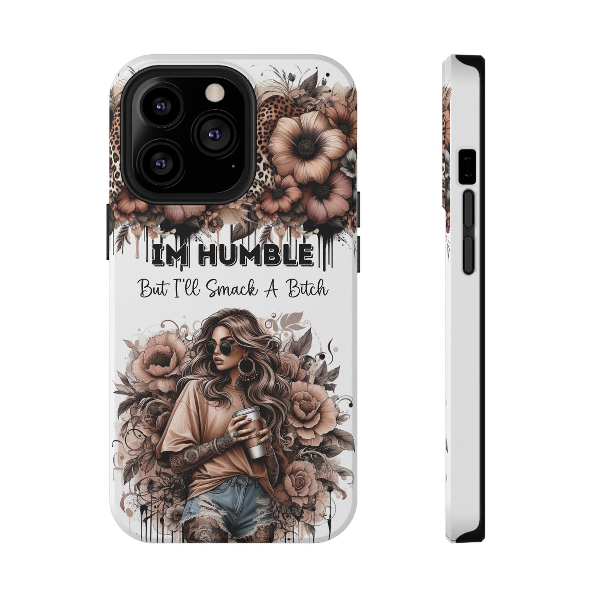 Floral Girl Impact-Resistant Case