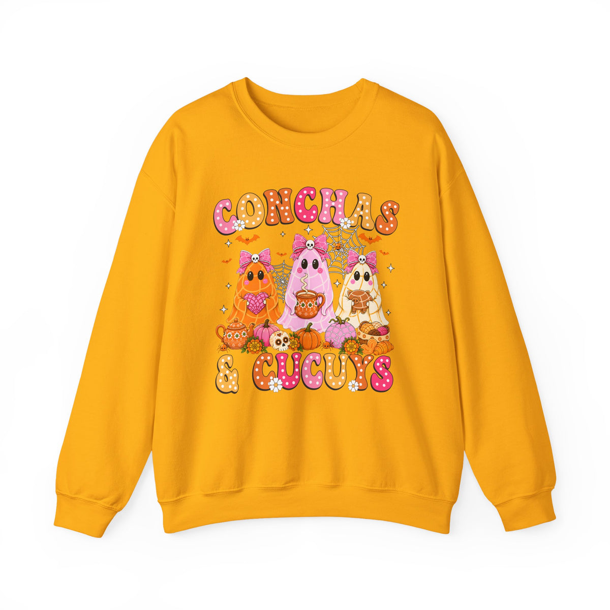 Conchas & Cucuy's Pastry Ghosts Crewneck