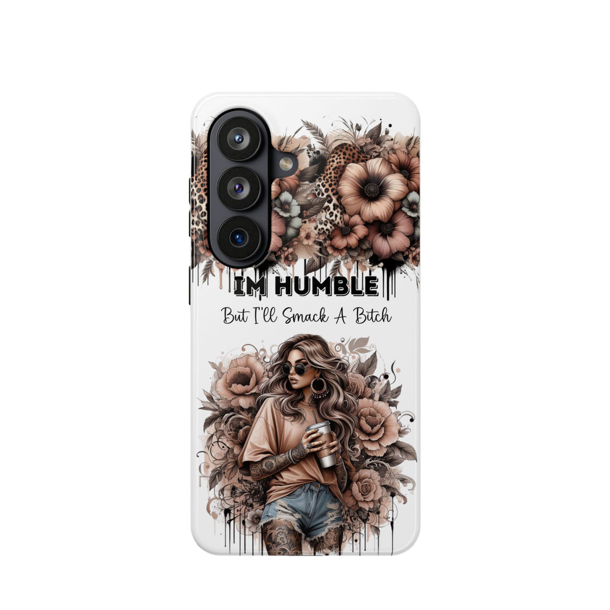 Floral Girl Impact-Resistant Case