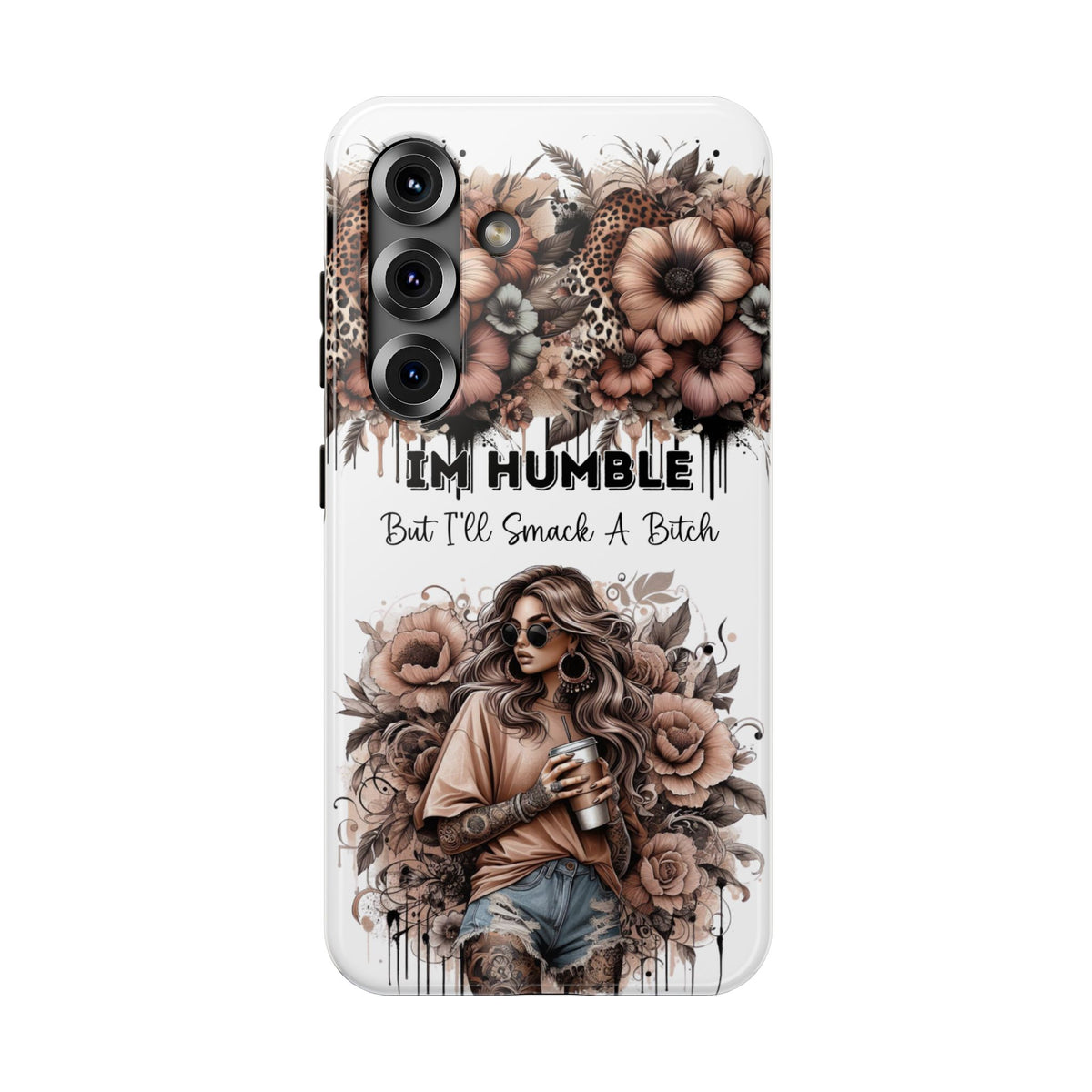 Floral Girl Impact-Resistant Case