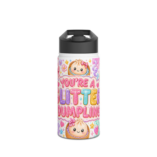 Glitter Dumpling Water Bottle